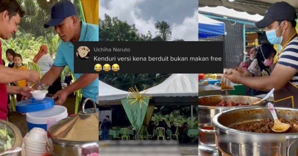 Video Siap Pasang Khemah Warung Nasi Kenduri Kahwin Ini Dapat