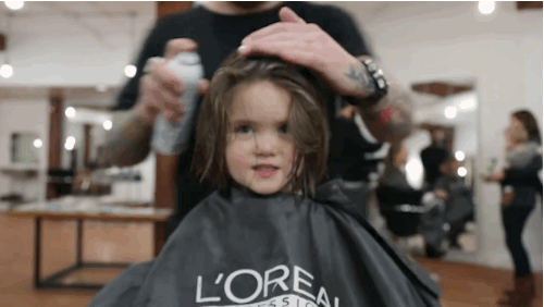 An Inspiring Video Of A 3-Year-Old Who Chopped Her Hair To Help
