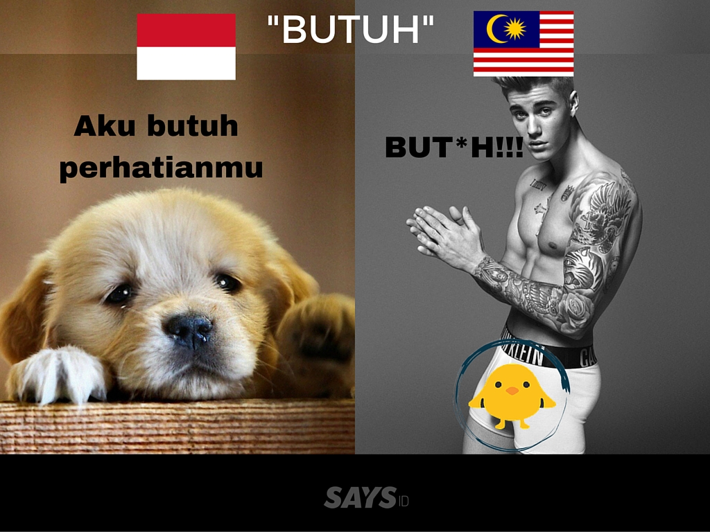 17 Kata Dalam Bahasa Indonesia Dan Bahasa Malaysia Yang Serupa