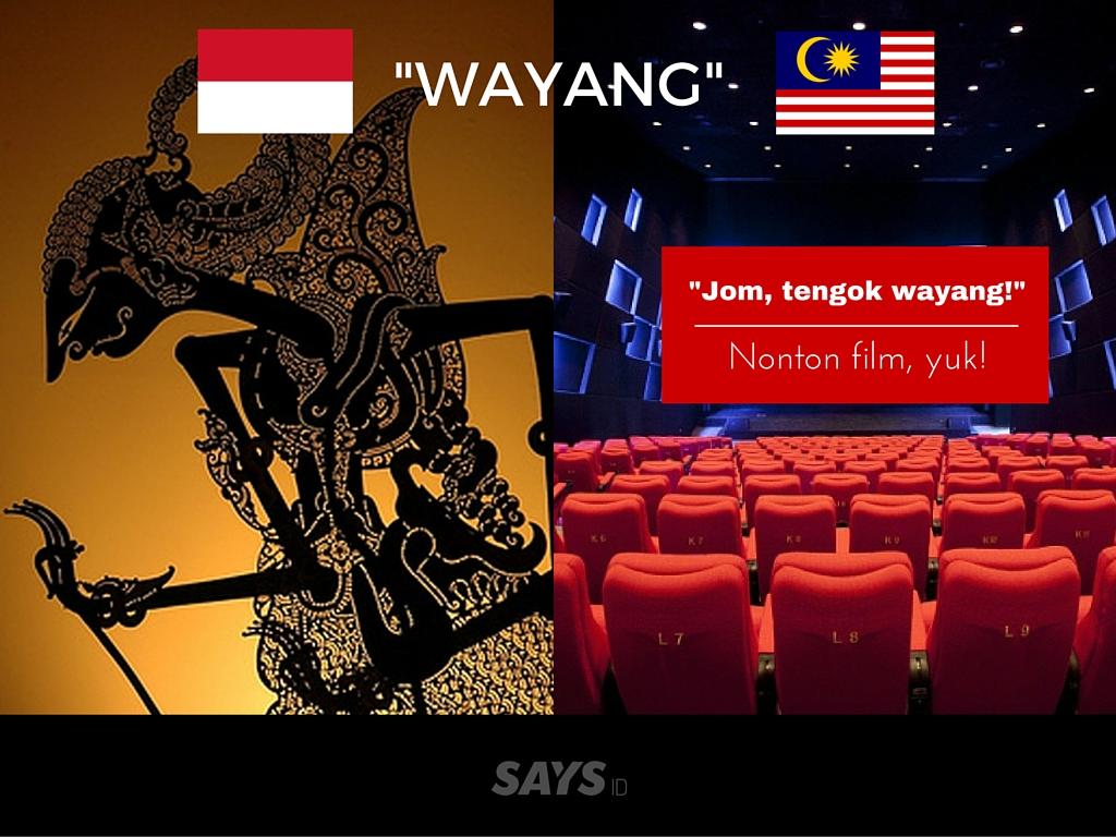 17 Kata Dalam Bahasa Indonesia Dan Bahasa Malaysia Yang Serupa