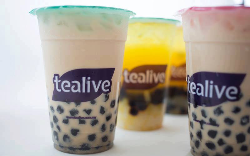 一杯Tealive饮料只需要区区RM3！全马各大分行都有哦！