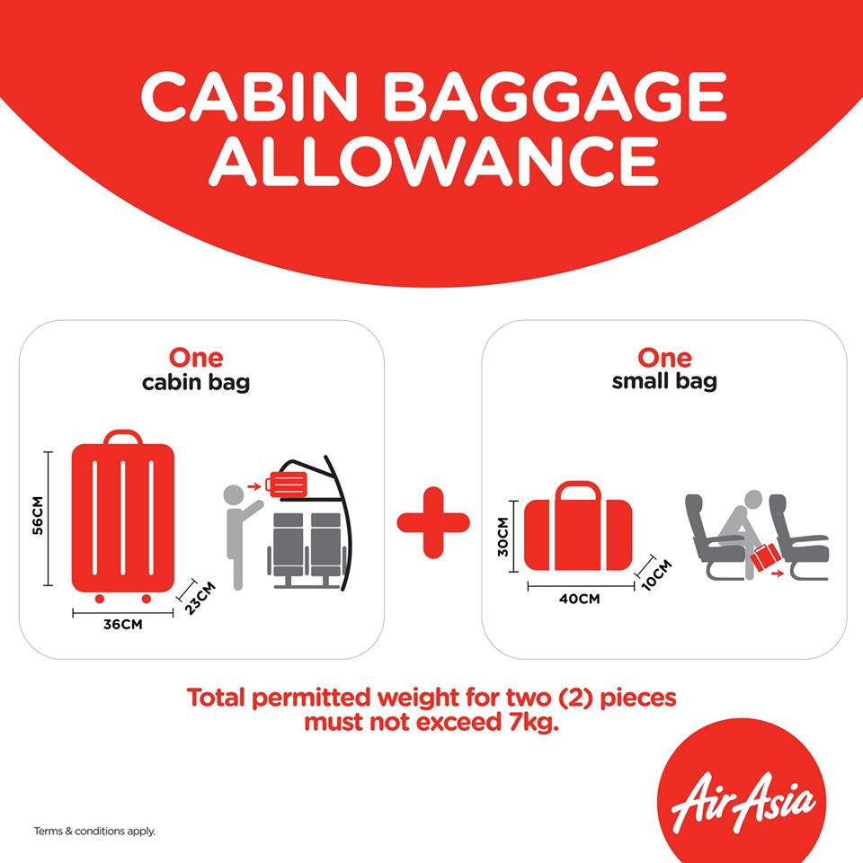 People Are Not Happy With AirAsia For Enforcing A 7KG Weight Limit On Carry-On Luggage