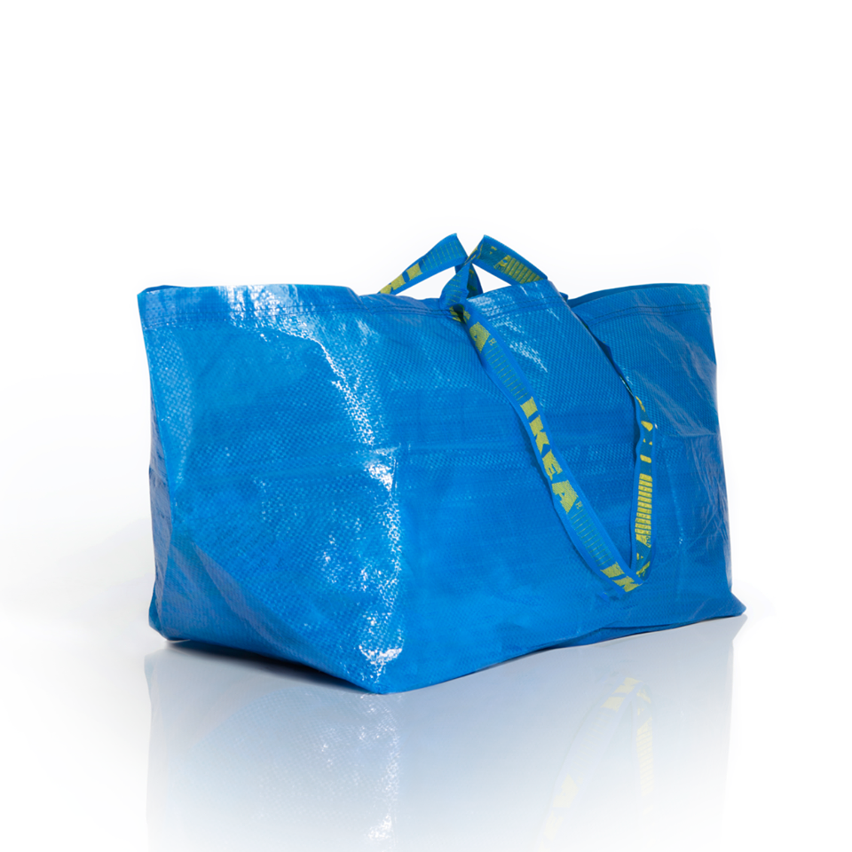 IKEA Has The Perfect Response To Balenciaga For “Copying” Its Iconic Blue Bag