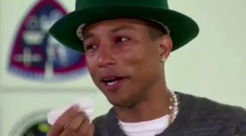 [video] Pharrell Breaks Into 