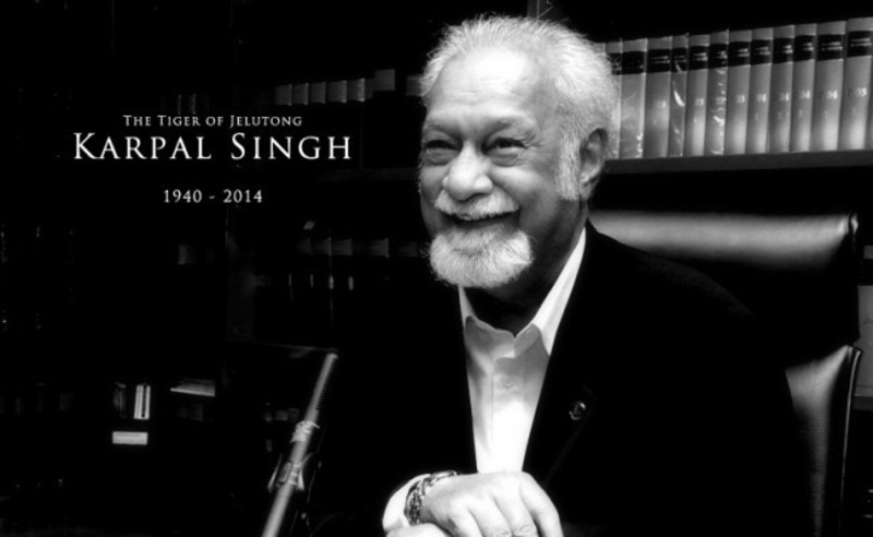 Malaysians And Politicians Mourn Karpal Singh's Death And ...