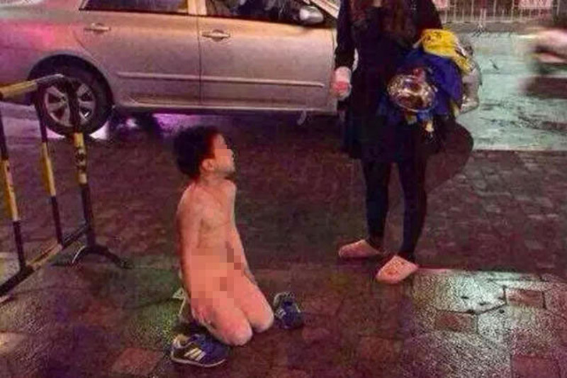 A Mum In China Forced Her Son To Beg For Money After Making Him Strip ...