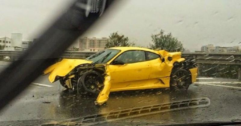 Ferrari Kuning Zizan Razak Hancur Berkecai Benar Atau Tidak