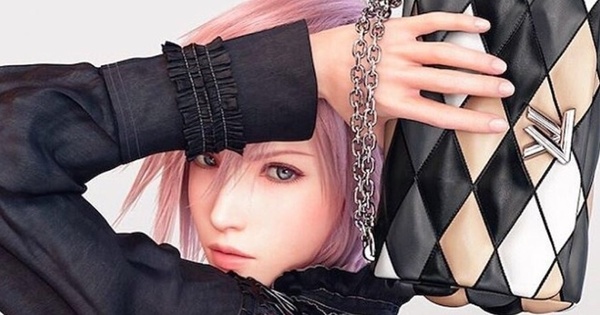 Louis Vuitton Casts Final Fantasy's Lightning In Spring 2016 Ad Campaign —  PHOTOS