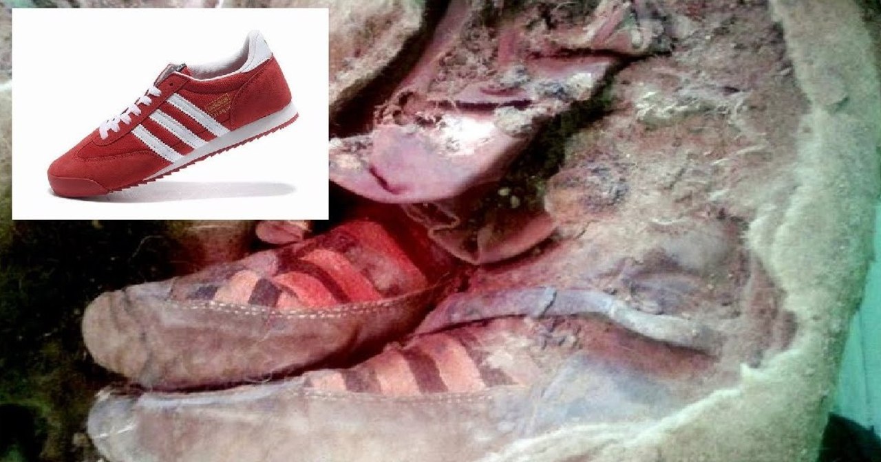 Wow, This 1,500-Year-Old Mummy Is Wearing Adidas Sneakers!