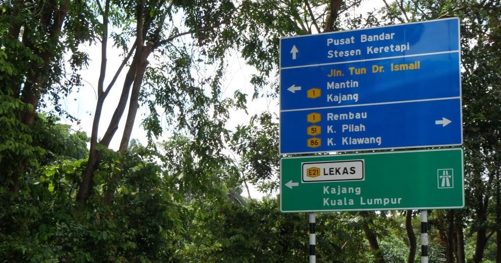 5 Maksud  Tertentu Jenis Papan Tanda Di Malaysia Yang 