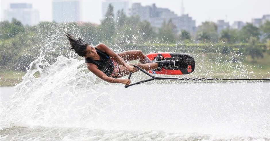 This 13-Year-Old Malaysian Waterskier Just Won 5 Golds In ...