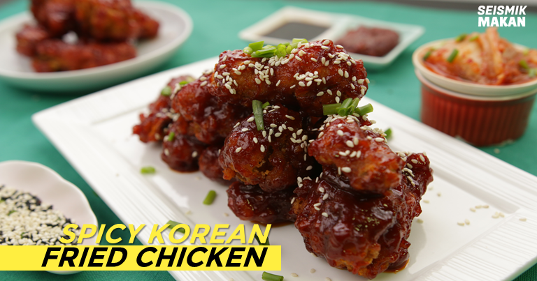 Resepi Spicy Korean Fried Chicken  Ayam Goreng Lazat Dan 