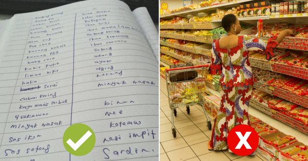 'Shopping' Semasa Kenyang & 6 Lagi Tips Untuk Jimat Belanja Barang