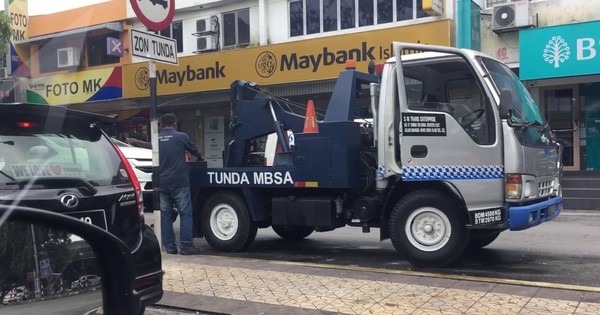 You Ll Have To Pay A Fine Of Rm3 500 If Your Vehicle Gets Towed By Mbsa