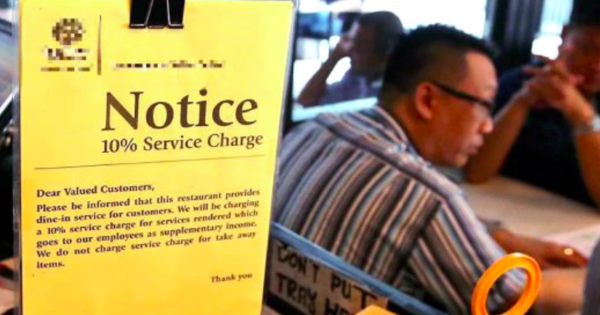 10 Service Charge Malaysia