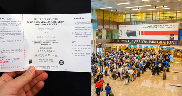 Foreign Visitors To Singapore May No Longer Have To Fill In Paper ...