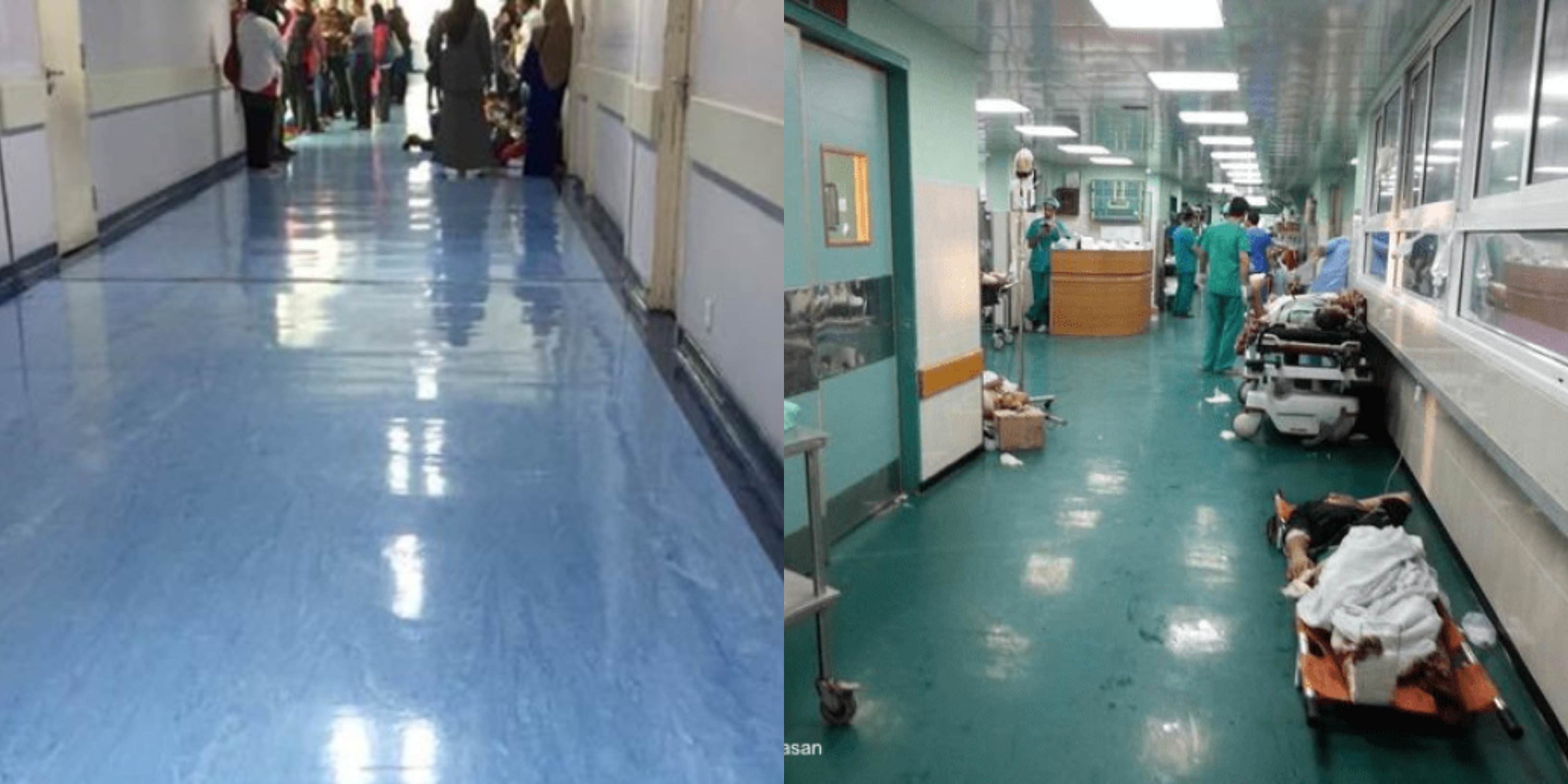 Nampak Bersih Hakikatnya Lantai  Hospital Penuh Dengan 