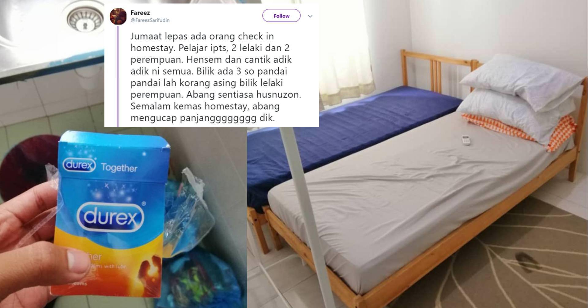 Pemilik Homestay Cuba Husnuzon Dengan Pelanggan Sekali 