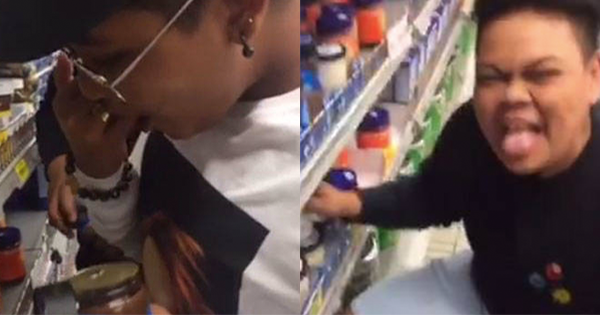 Boys Record Themselves Opening Sealed Jars In A Supermarket To Dip ...