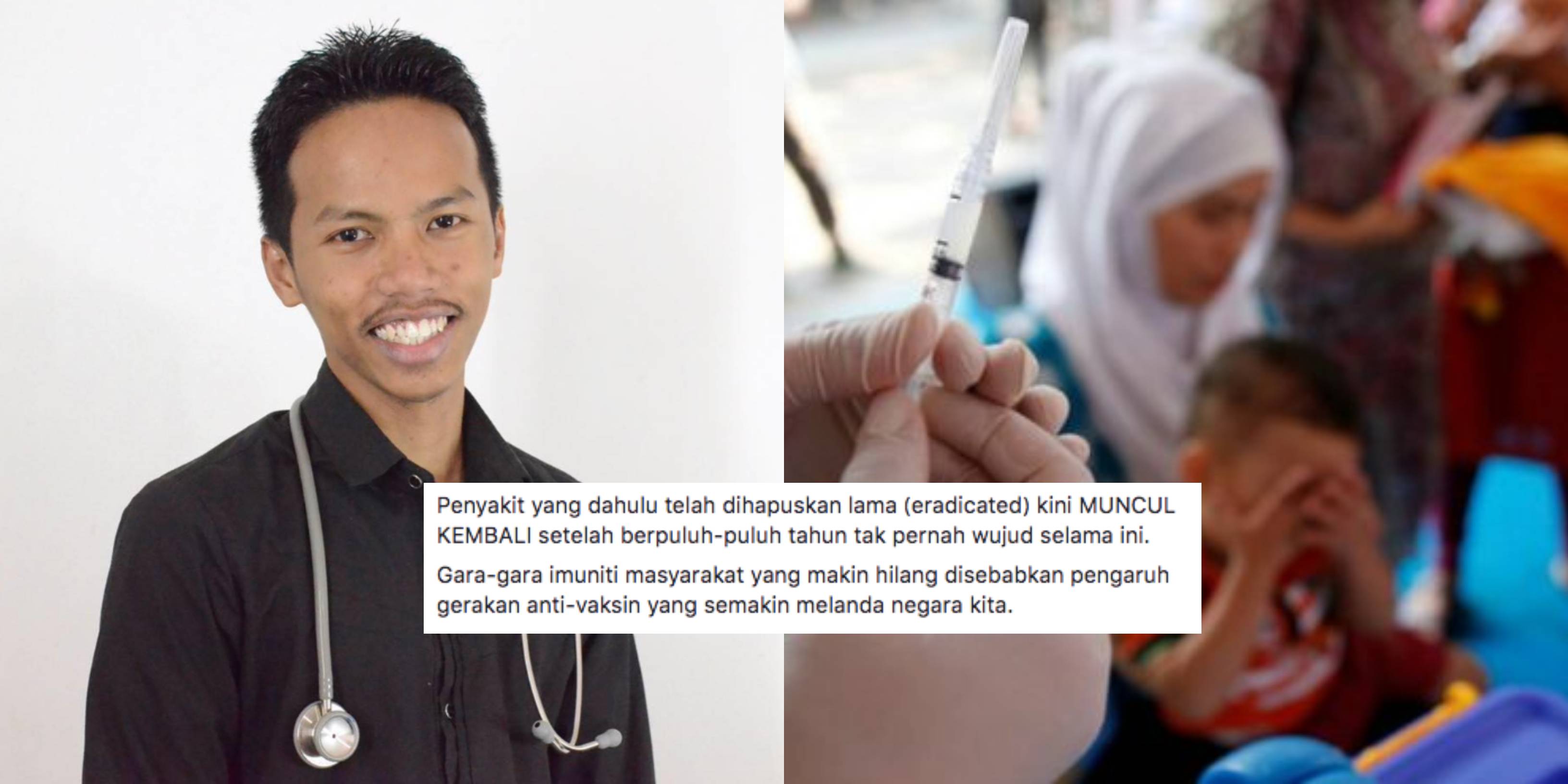 Lebih 11k 'Shares', Lelaki Ini Terangkan Sebab Doktor 