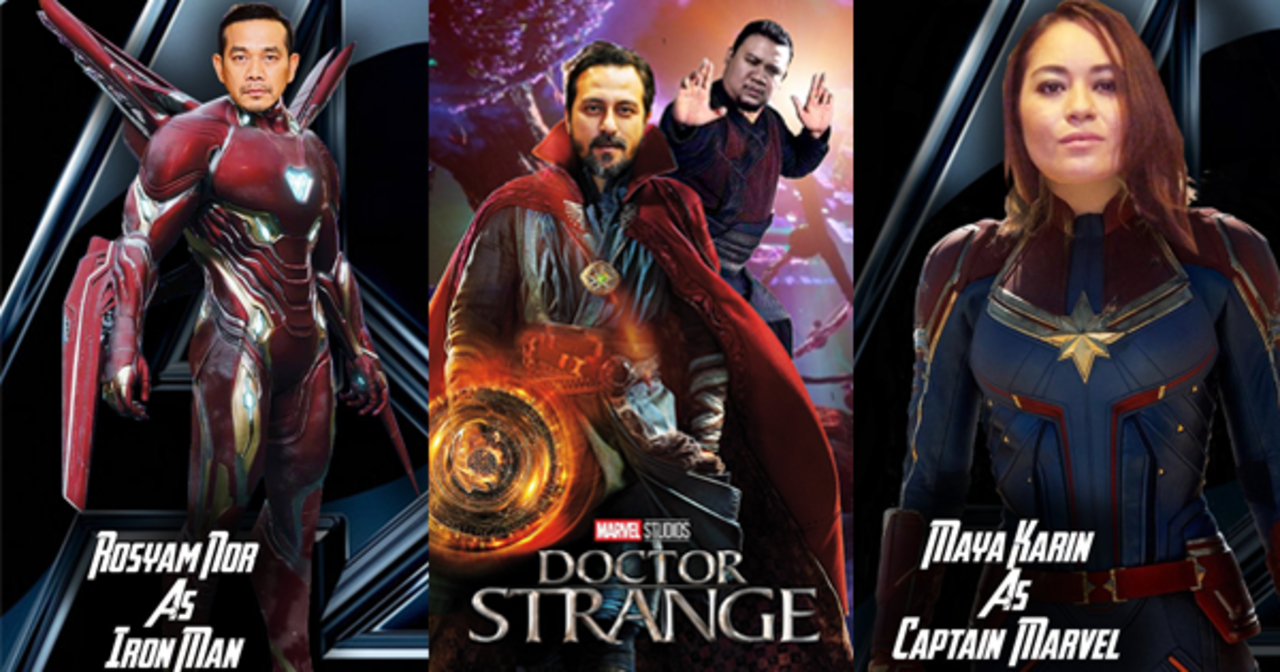 Photos If The Avengers Were Played By Malaysian Actors