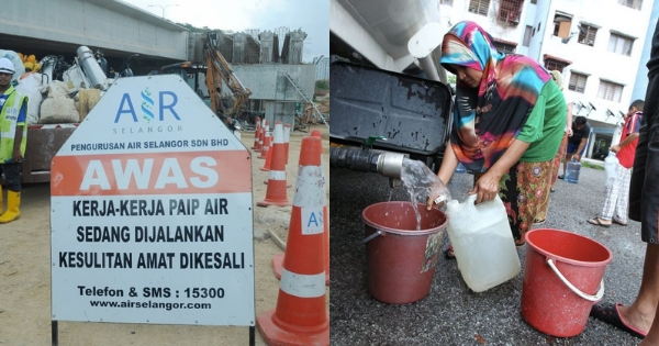 SYABAS Water Disruption 2019: Full List Of Affected Areas Here