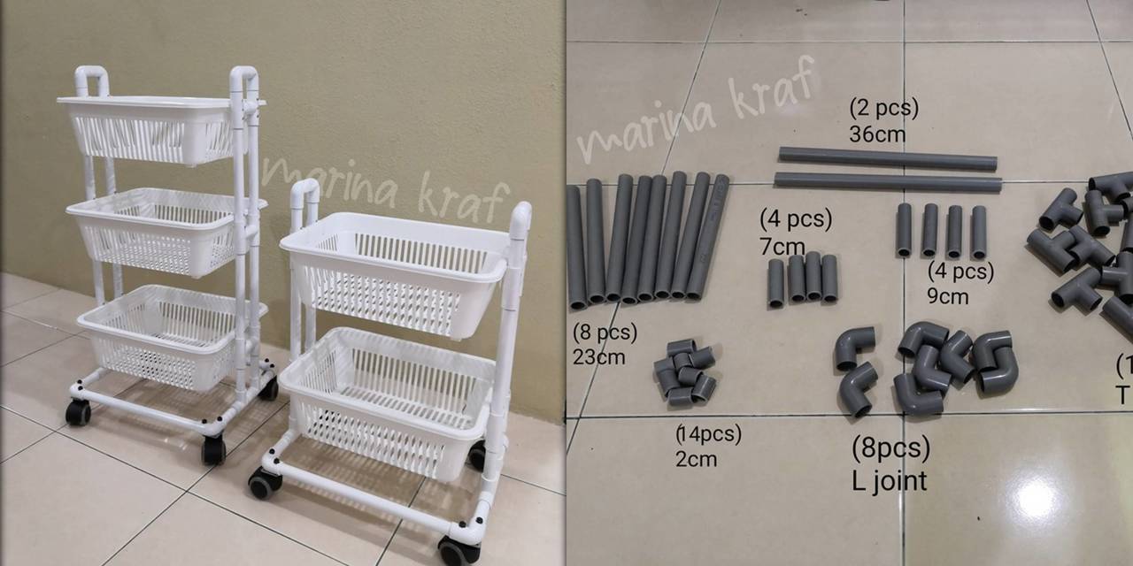 Lebih 35k Shares Wanita Ini Kongsi 6 Step Mudah Buat Troli Ala Ikea Senang Je Rupanya