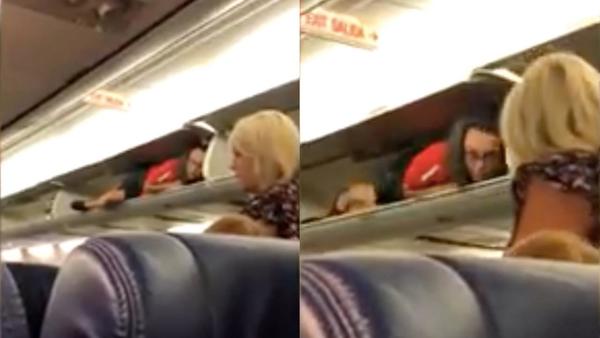 Flight Attendant Hides In Plane’s Overhead Compartment Leaving ...