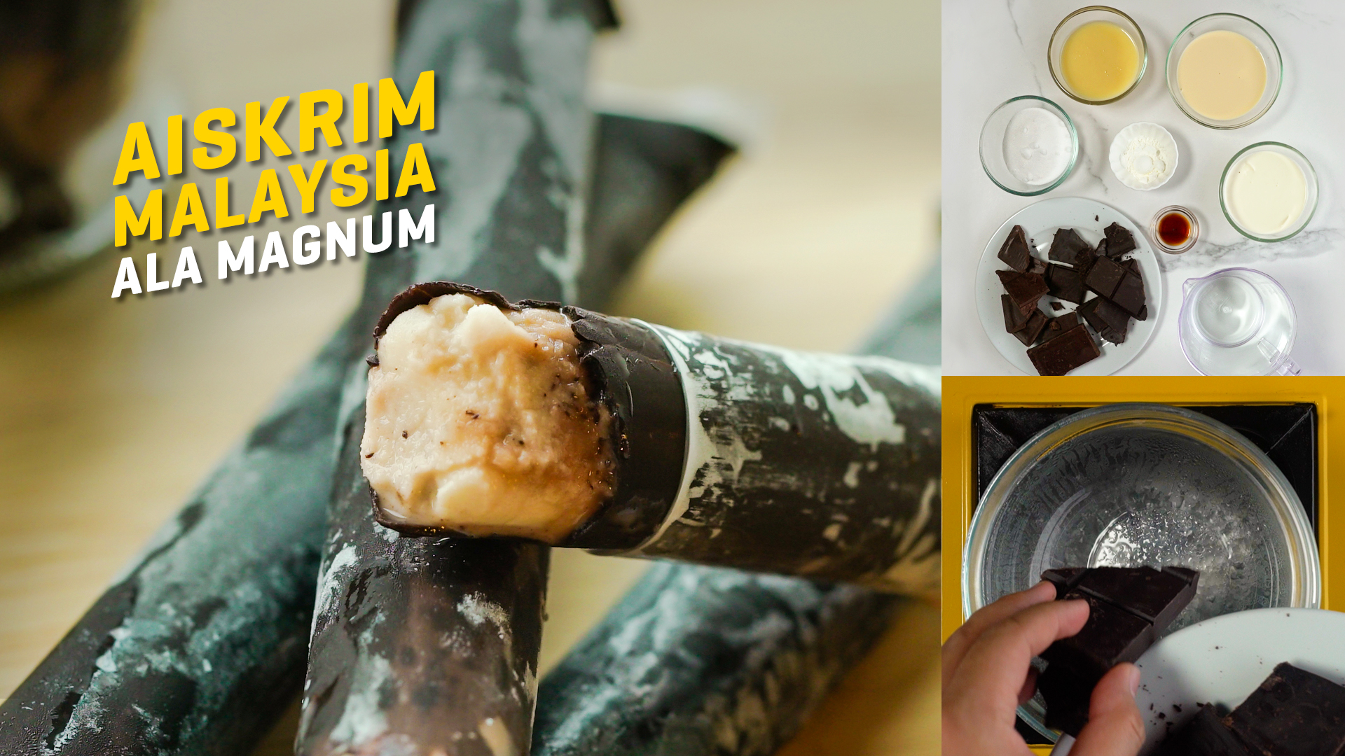 Hasilkan Resepi Aiskrim Malaysia Magnum Viral Ini Dengan 