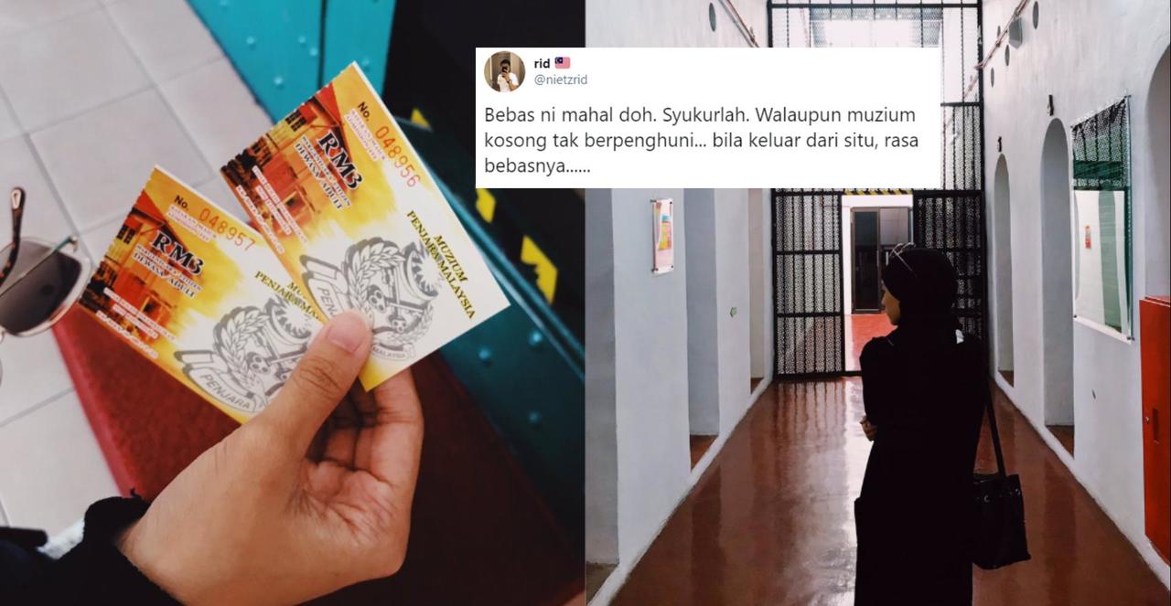 Bebas Itu Mahal Lelaki Kongsi Pengalaman Lawat Muzium Penjara Malaysia Seram Weh