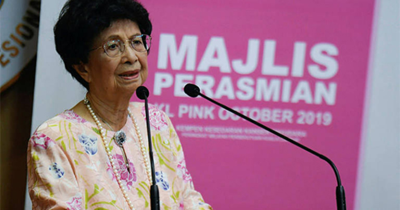 Dr Siti Hasmah Shares Her Breast Cancer Story To Encourage Women To Go For Screening