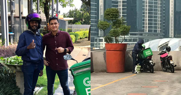 Subang Man Offers Job To GrabFood Rider Who Dropped Out Of School To ...