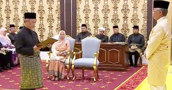 It's Official: The Agong Has Sworn In Tan Sri Muhyiddin As Malaysia's 