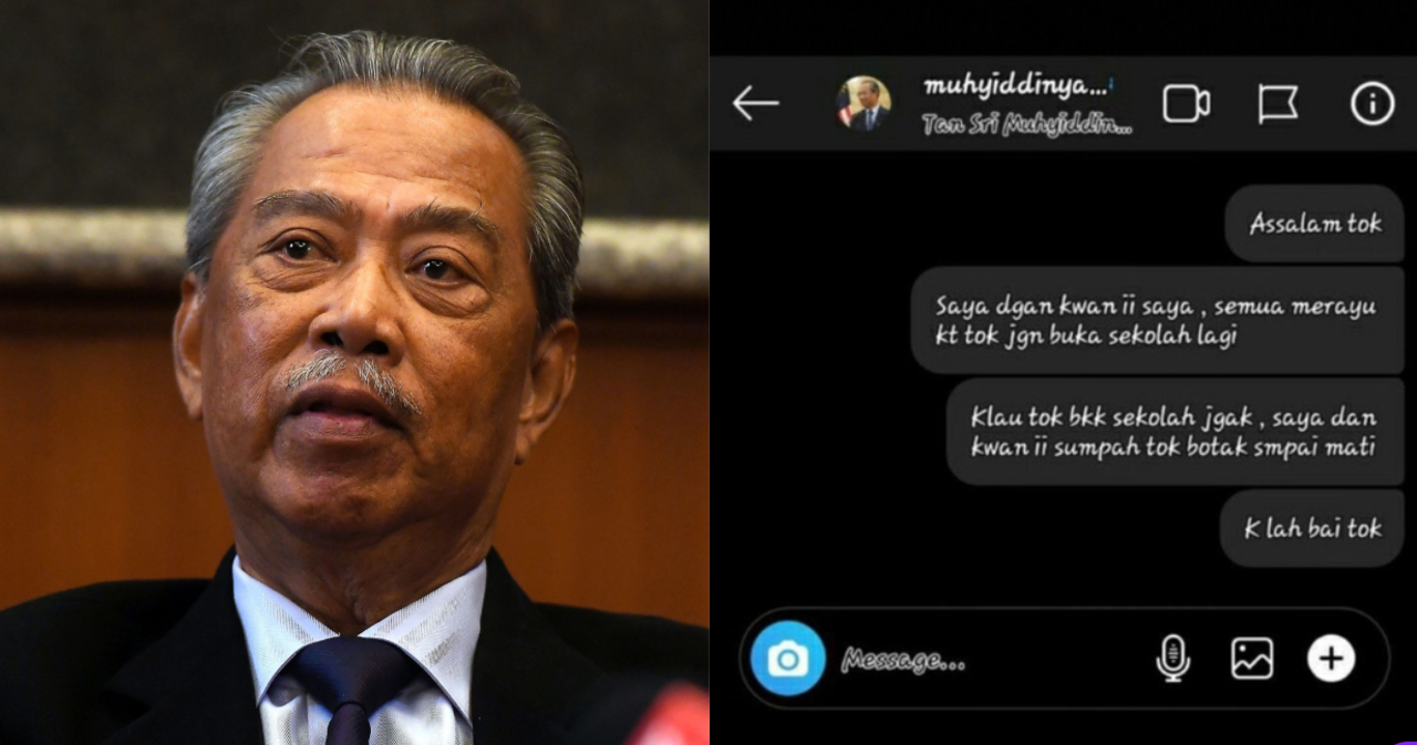 Kurang Ajar Betul Viral Screenshot Budak Pm Tepi Perdana Menteri Suruh Tunda Sekolah