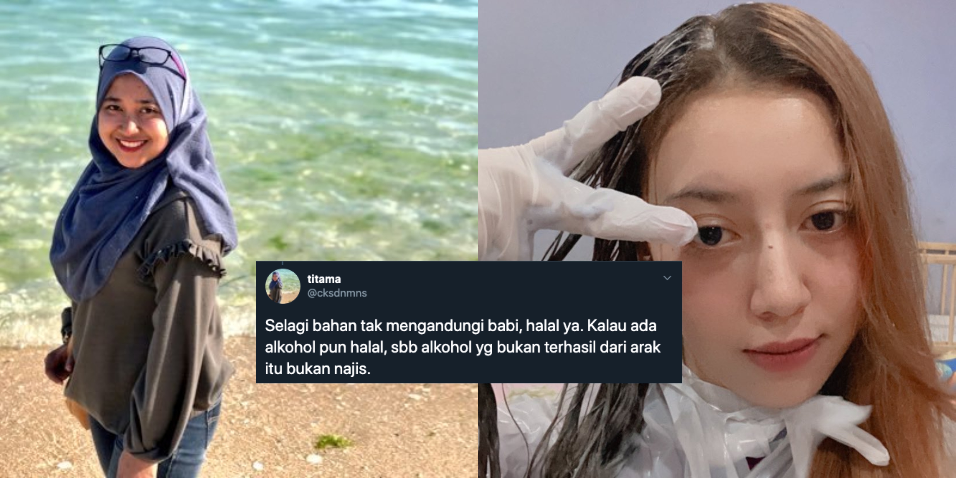   Warna  Rambut  Boleh Bawa Solat  Ke  Gadis Ini Perjelas 