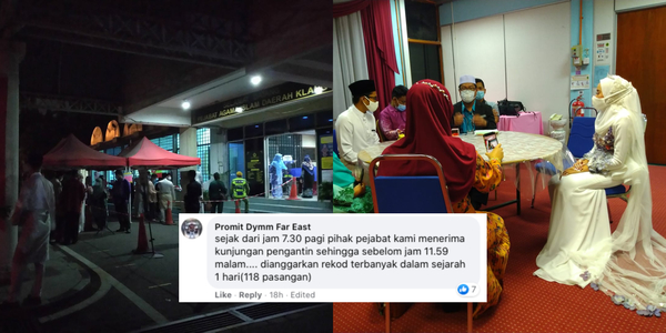 Pejabat Agama Daerah Klang Cipta Rekod 118 Pasangan Bernikah Dalam Satu Hari Sebab Pkpb Fly Fm