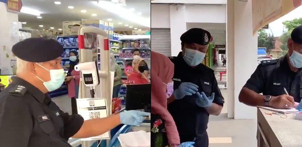 PDRM Allegedly Issues Fine To Store Worker For 'Breaking SOP' By Not Wearing Gloves - Vimarsana News