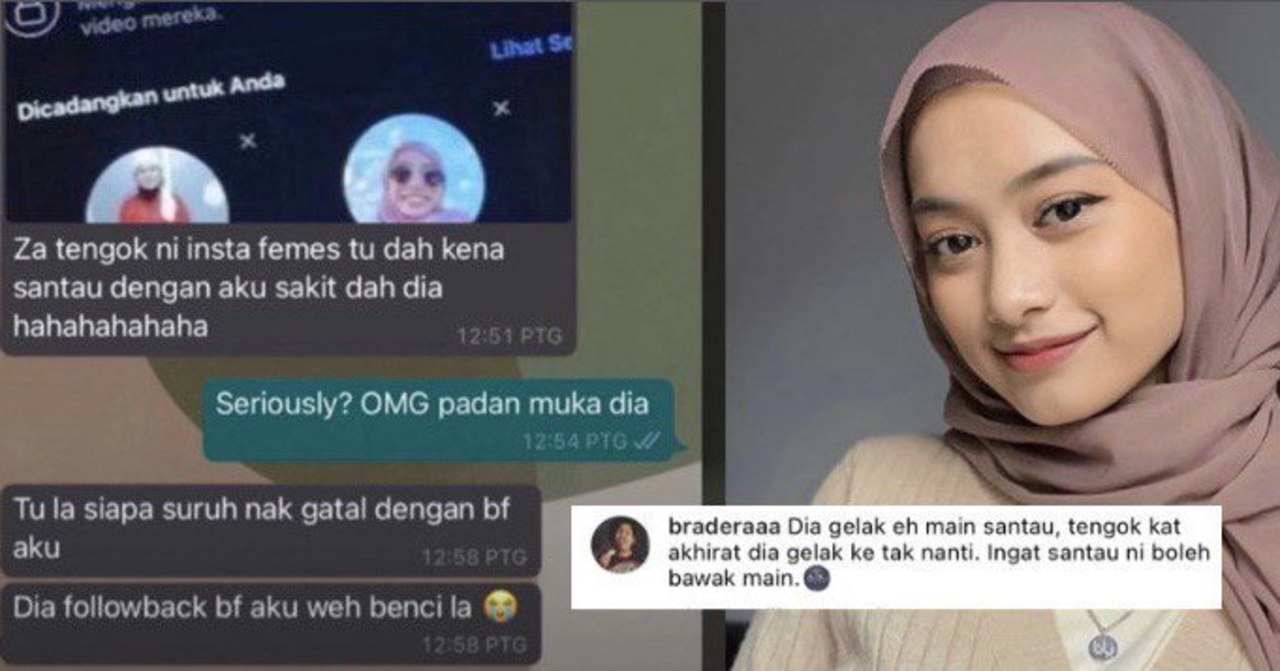 Gara Gara Followback Boyfriend Orang Instafamous Ini Sampai Kena Santau Tergamaknya