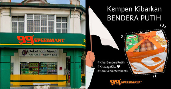 99 Speedmart Is Giving Out 1 000 Grocery Packages Per Day For The Benderaputih Movement