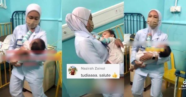  Jadi Buaian Bergerak  Video Nurse Jaga Bayi Kuat  Nangis 