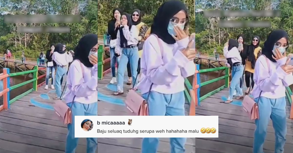 “Dari Atas Sampai Bawah Sama” Gadis Ini Bengang & Malu