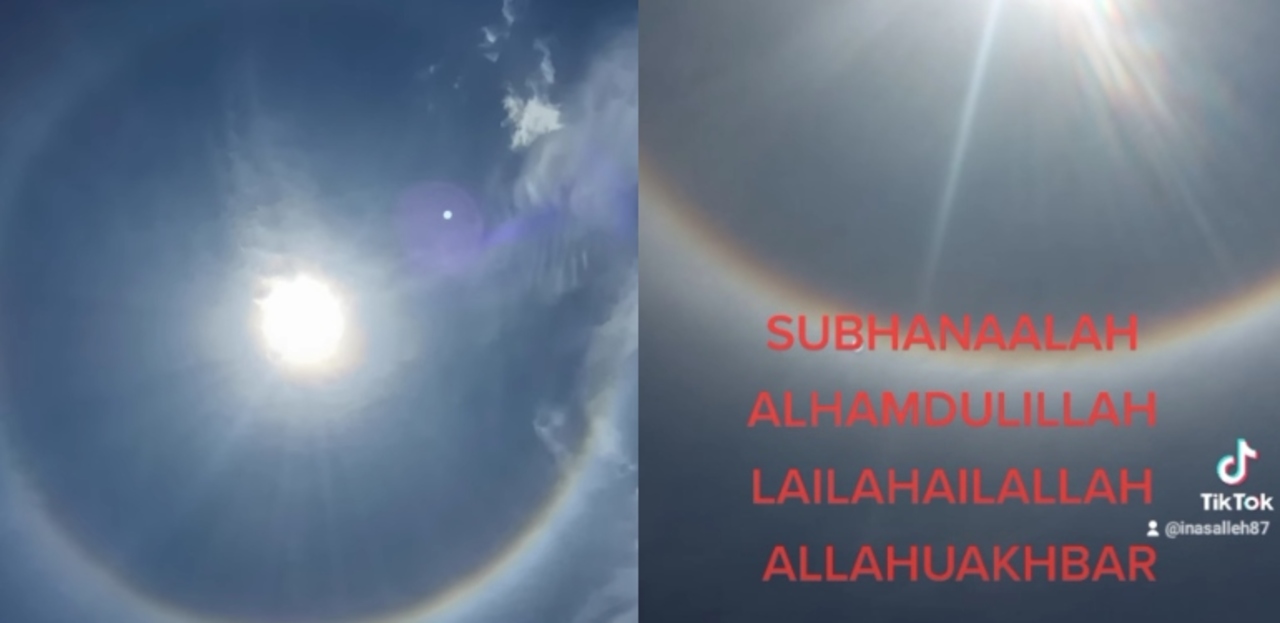 Fenomena halo matahari di malaysia