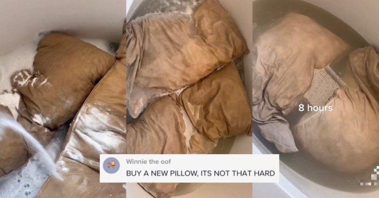5 Tahun Tak Basuh Wanita Ini Cuci Bantal Busuk Suami Ini Hasilnya Selepas 24 Jam Wow
