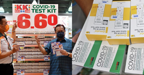 Anda Sekarang Dapat Membeli Kit Uji Mandiri COVID-19 Serendah RM6,60 Di Toko Serba Ada