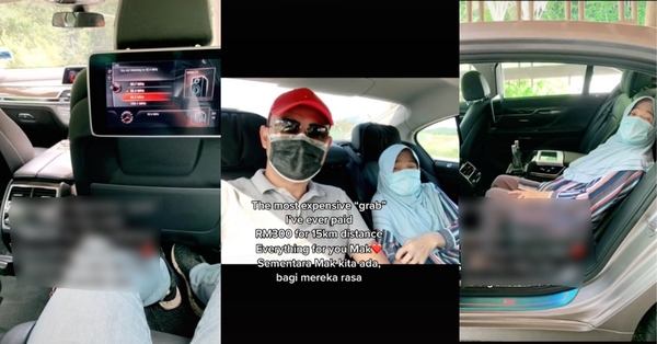 [VIDEO] “Apapun Untuk Kenyamanan Ibu”- Pria Ini Menghabiskan RM300 Untuk Menghadirkan Grab Mewah