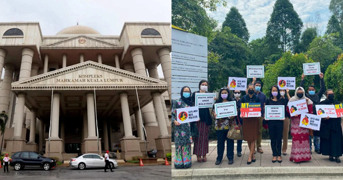 Organisers Remove Artworks From Railings Of KL Mall After They Are 