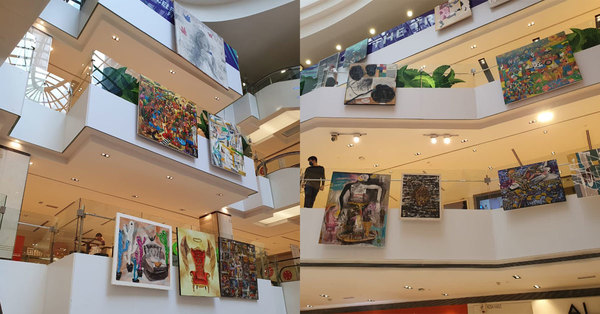 Penyelenggara Menghapus Karya Seni Dari Railing KL Mall Setelah Disamakan Dengan ‘Laundry’