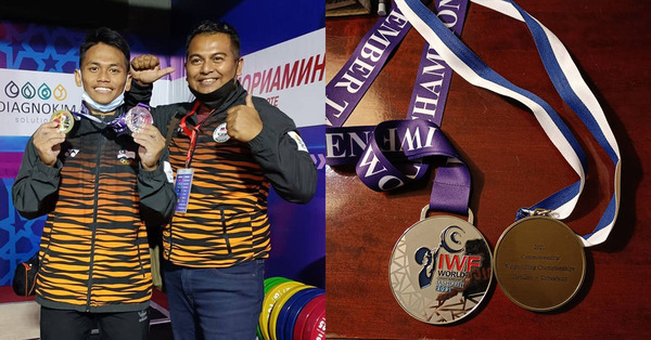 Aniq, 19 ans, remporte la première médaille de la Malaisie aux championnats du monde d’haltérophilie