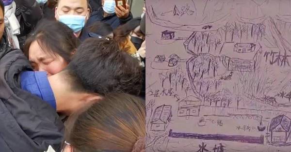 Un Chinois kidnappé il y a 33 ans retrouve sa famille en dessinant sa ville natale de mémoire