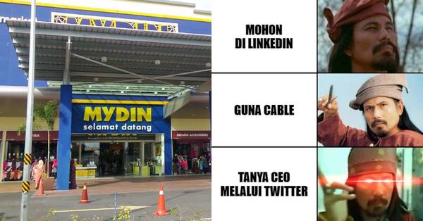 Un stagiaire en médias sociaux chez Mydin obtient un emploi permanent en tweetant le PDG
